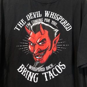 NWOT- Bring Tacos tee